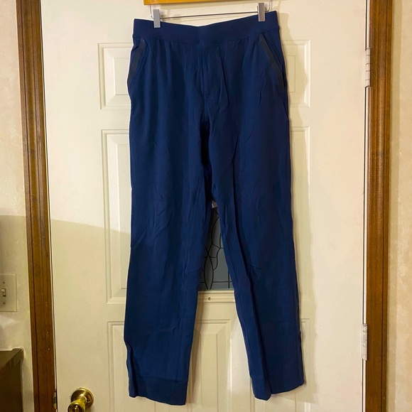lululemon athletica Other - Lululemon Mens Large Sweatpants Blue Stretch Work Out Gym Pant Drawstring Waist